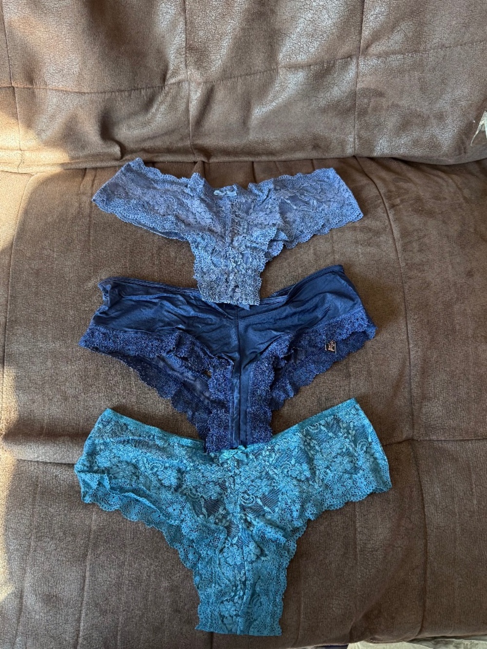 Victoria’s Secret Pretty Blues Very Sexy Cheeky Panty Lot